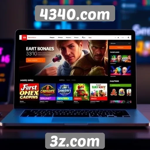 Avaliação da segurança no site de jogos 4340.com