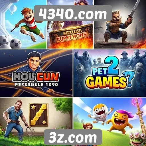 Análise dos jogos disponíveis no site 4340.com
