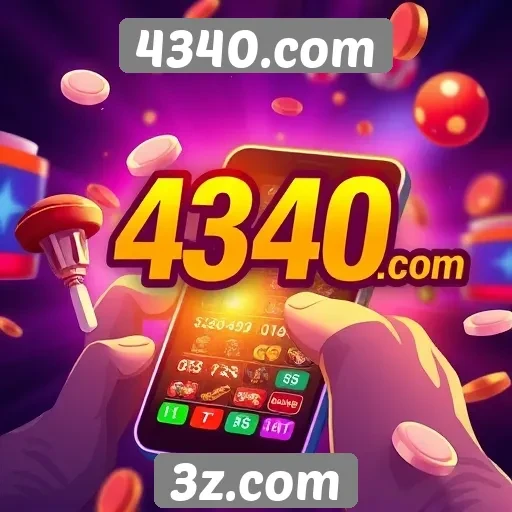 Experiência móvel no 4340.com para jogadores